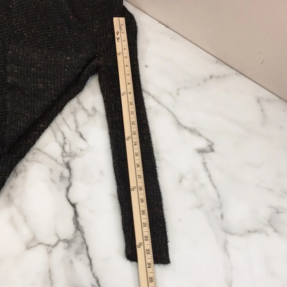 3/$20 American Eagle Gray Red Knit Open Front‎ Cardigan Sweater Womens Medium - Picture 14 of 16